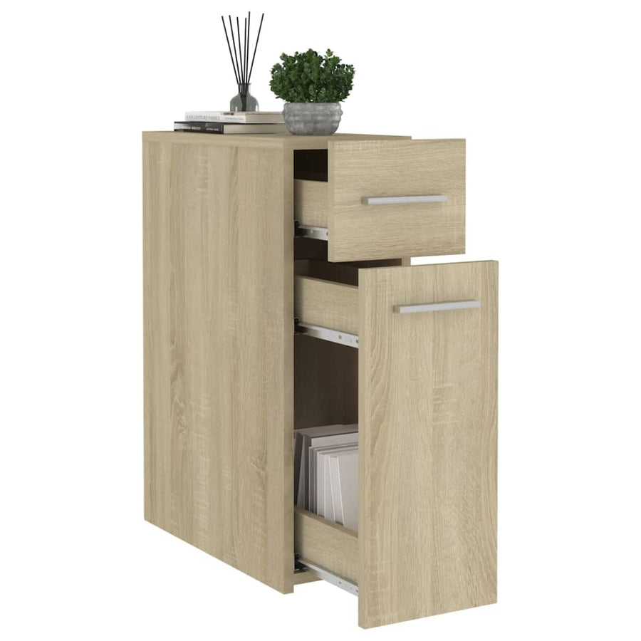 Apothekerskast 20X45,5X60 Cm Spaanplaat Kleurig Sonoma eiken