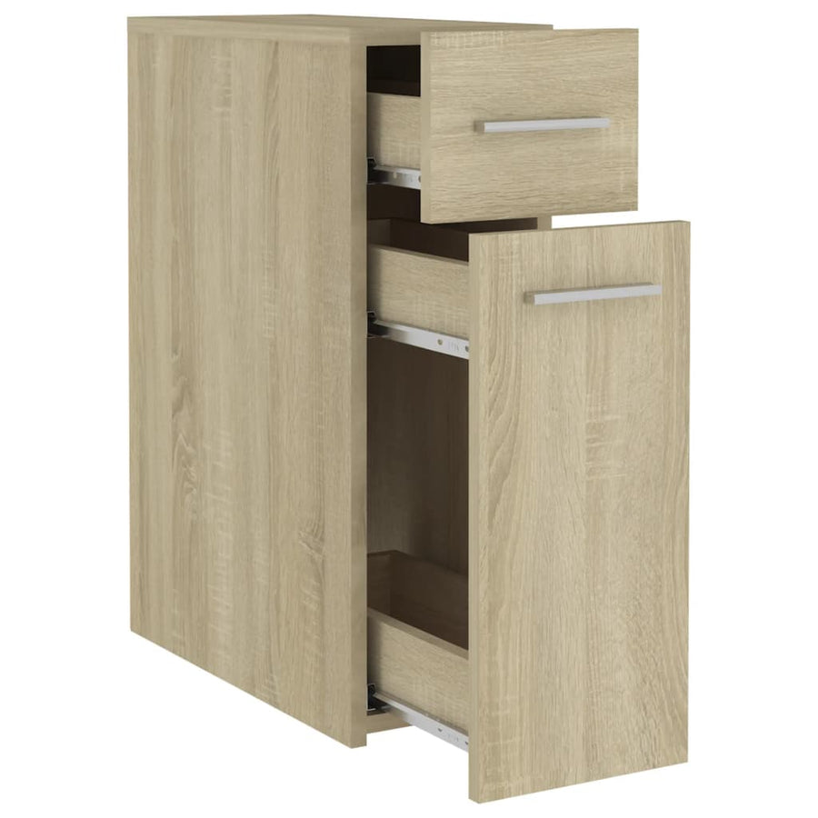 Apothekerskast 20X45,5X60 Cm Spaanplaat Kleurig Sonoma eiken