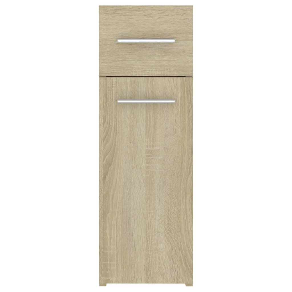 Apothekerskast 20X45,5X60 Cm Spaanplaat Kleurig Sonoma eiken