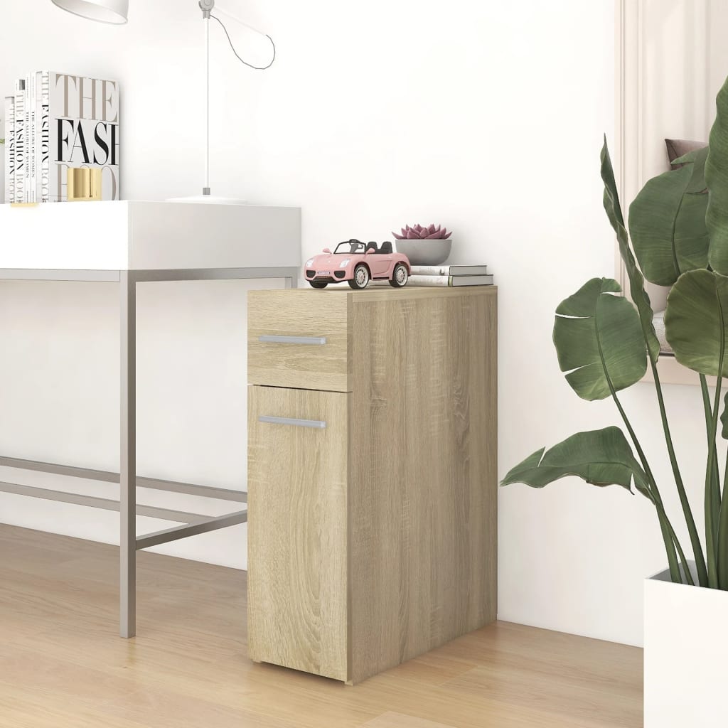 Apothekerskast 20X45,5X60 Cm Spaanplaat Kleurig Sonoma eiken
