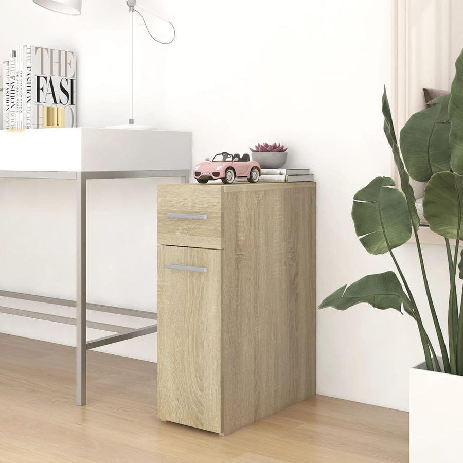 Apothekerskast 20X45,5X60 Cm Spaanplaat Kleurig Sonoma eiken