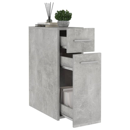 Apothekerskast 20X45,5X60 Cm Spaanplaat Betongrijs
