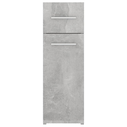 Apothekerskast 20X45,5X60 Cm Spaanplaat Betongrijs