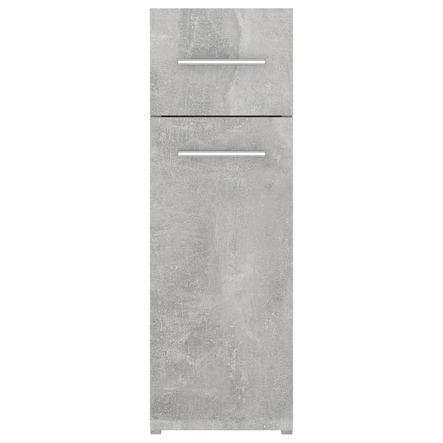 Apothekerskast 20X45,5X60 Cm Spaanplaat Betongrijs