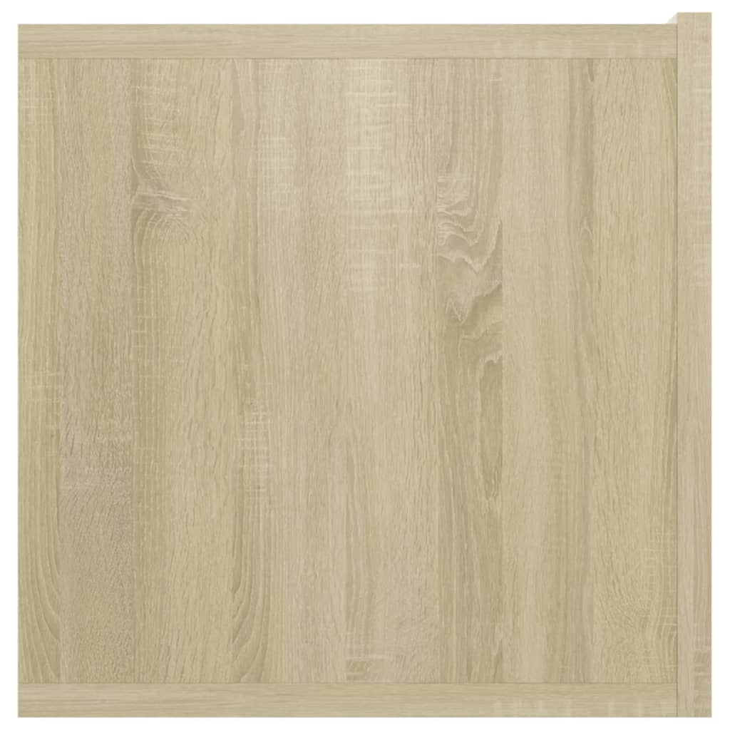 Tv-Hangmeubel 60X30X30 Cm Kleurig 1 Sonoma eiken