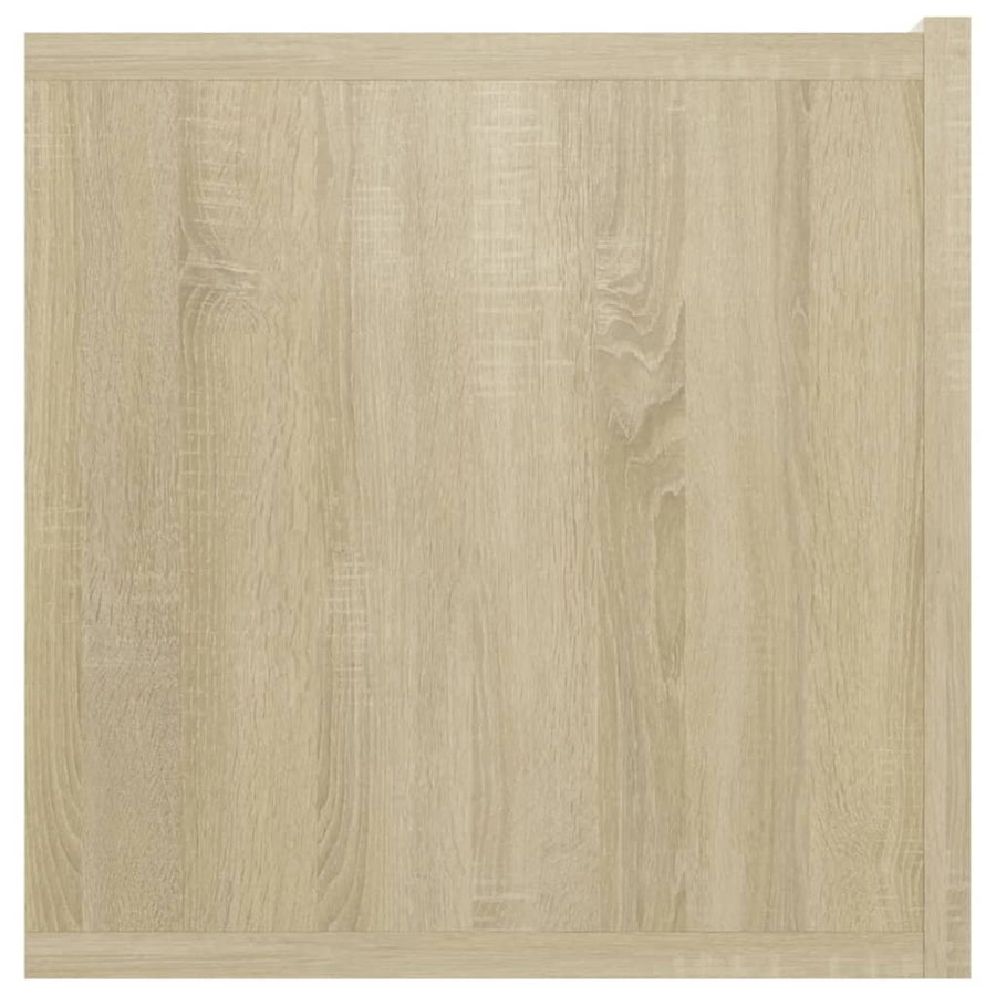 Tv-Hangmeubel 60X30X30 Cm Kleurig 1 Sonoma eiken