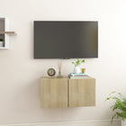 TV wall cabinet 60x30x30 cm Sonoma oak