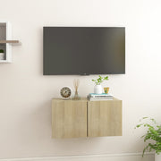 Tv-hangmeubel 60x30x30 cm sonoma eiken