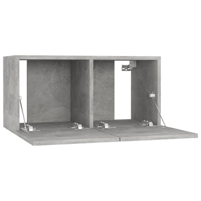Tv-Hangmeubelen 60X30X30 Cm 2 Betongrijs