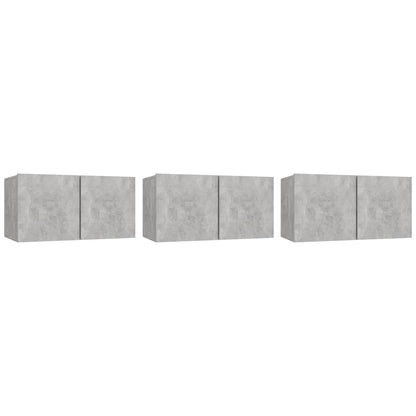 Tv-Hangmeubelen 60X0X0 Cm 3 Betongrijs