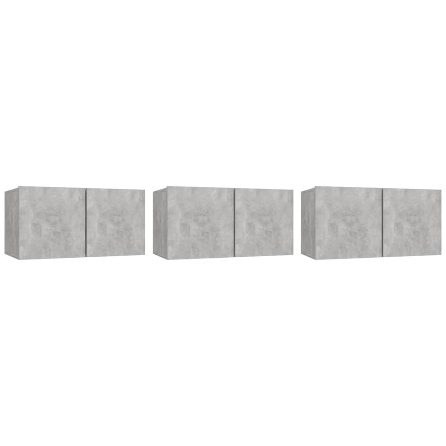 Tv-Hangmeubelen 60X0X0 Cm 3 Betongrijs