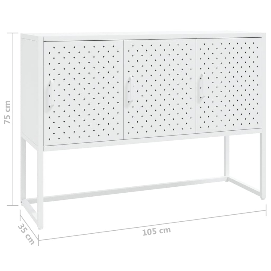Dressoir 105X35X75 Cm Staal 105 cm