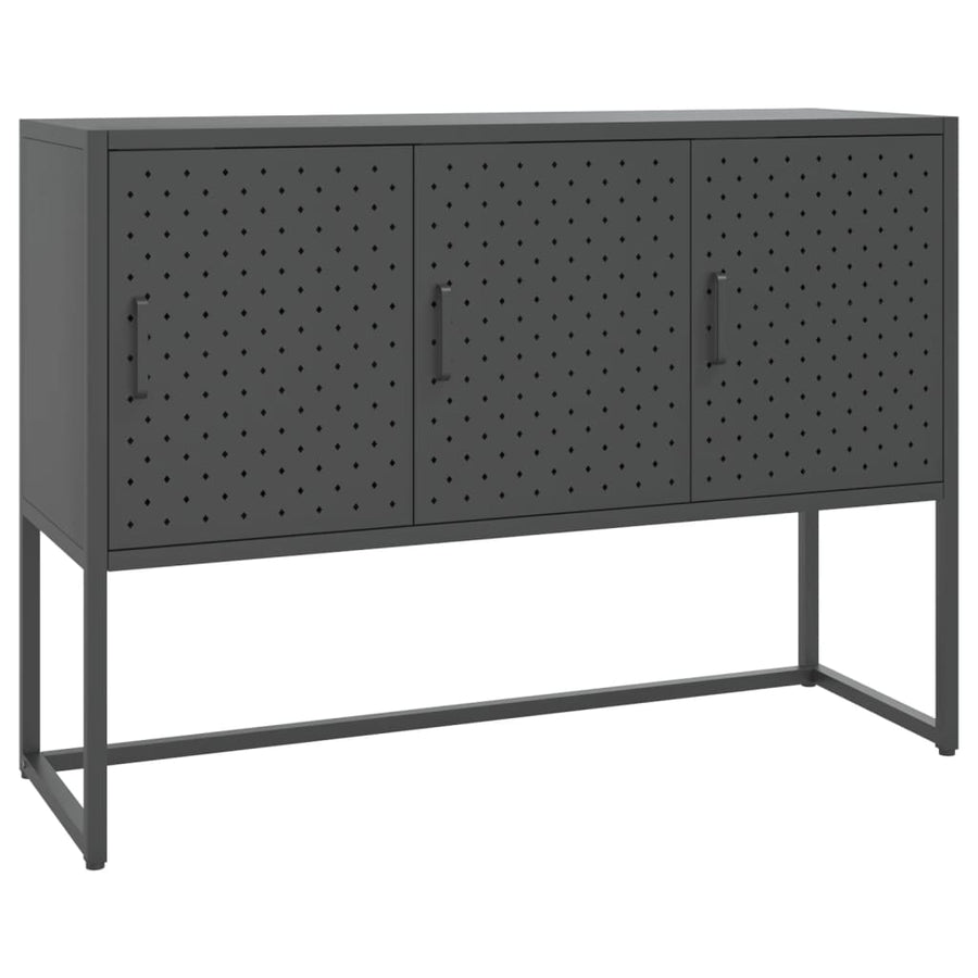 Dressoir 105X35X75 Cm Staal Kleurig 105 cm
