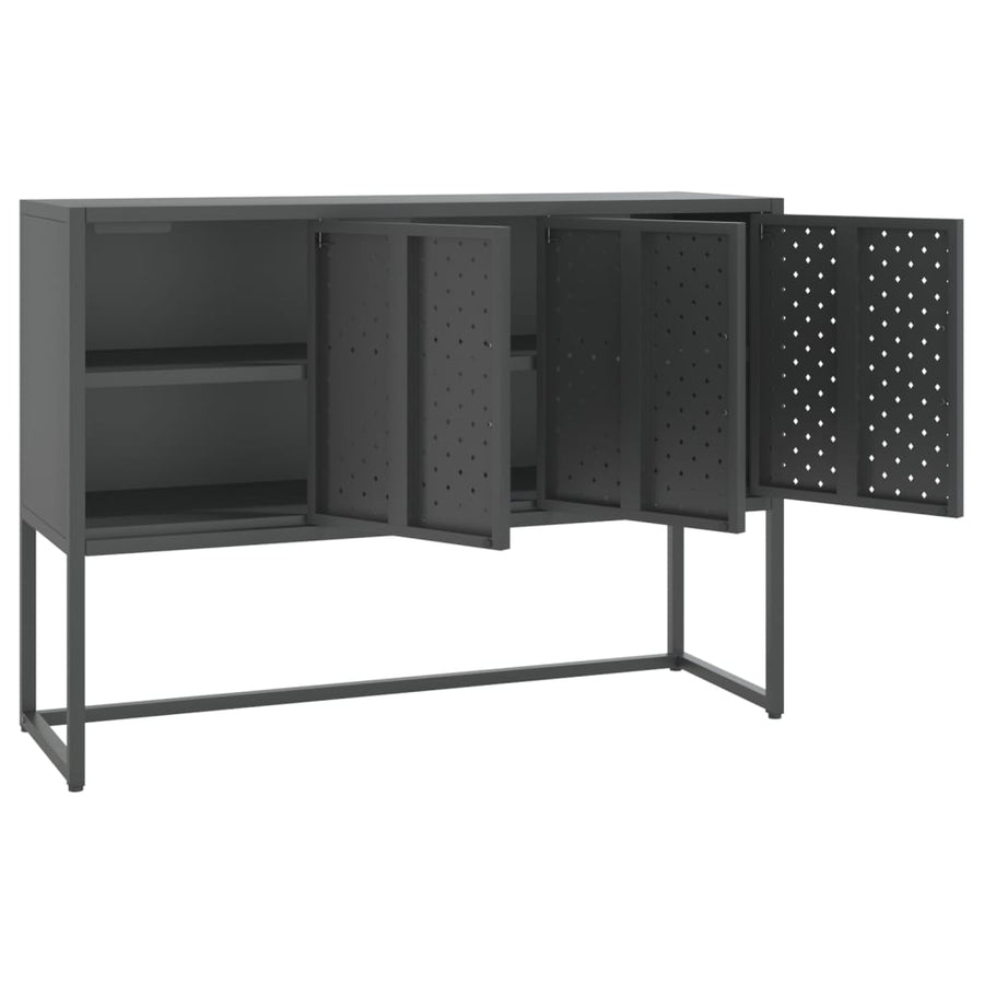 Dressoir 105X35X75 Cm Staal Kleurig 105 cm