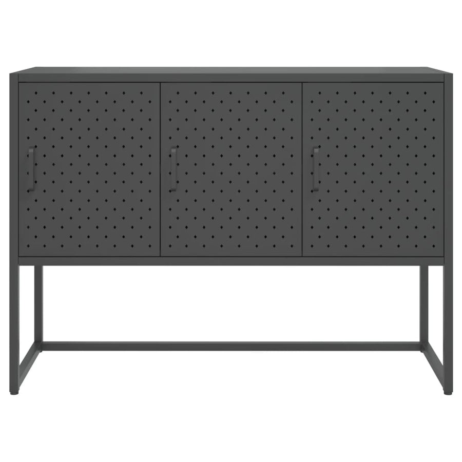 Dressoir 105X35X75 Cm Staal Kleurig 105 cm