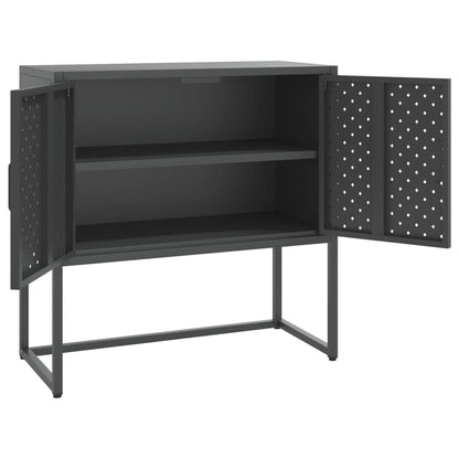 Dressoir 75X35X Staal Kleurig 75 cm
