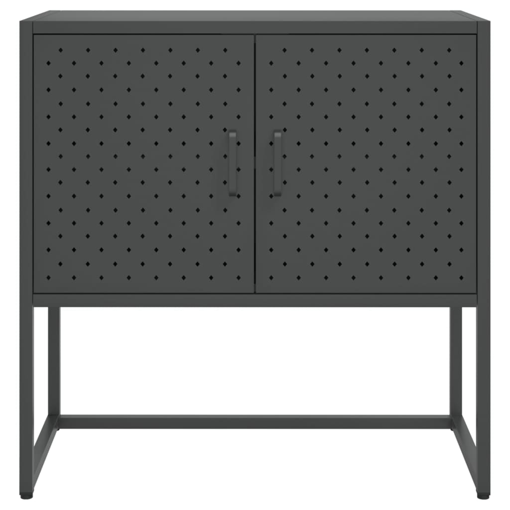 Dressoir 75X35X Staal Kleurig 75 cm