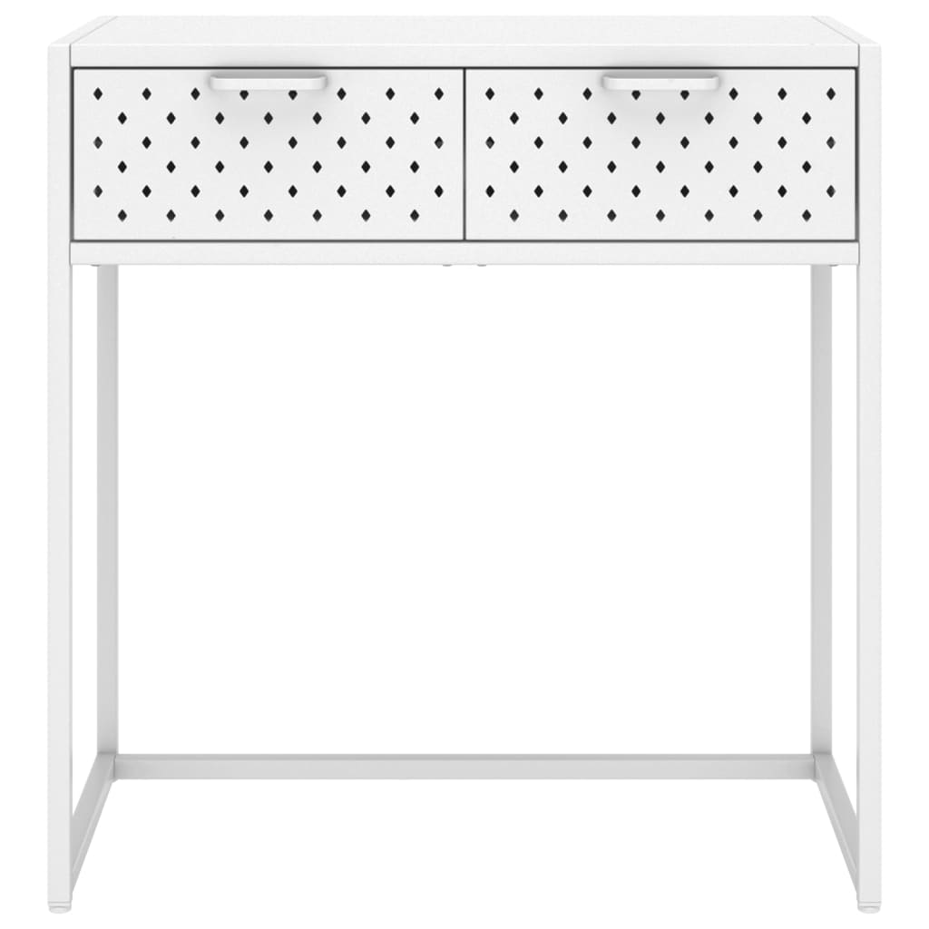 Wandtafel 72X35X75 Cm Staal Wit