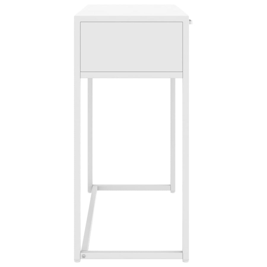 Wandtafel 72X35X75 Cm Staal Wit