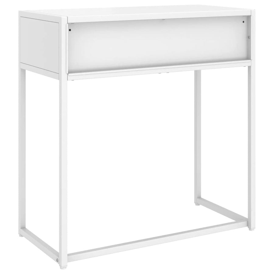 Wandtafel 72X35X75 Cm Staal Wit