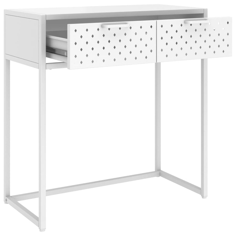 Wandtafel 72X35X75 Cm Staal Wit