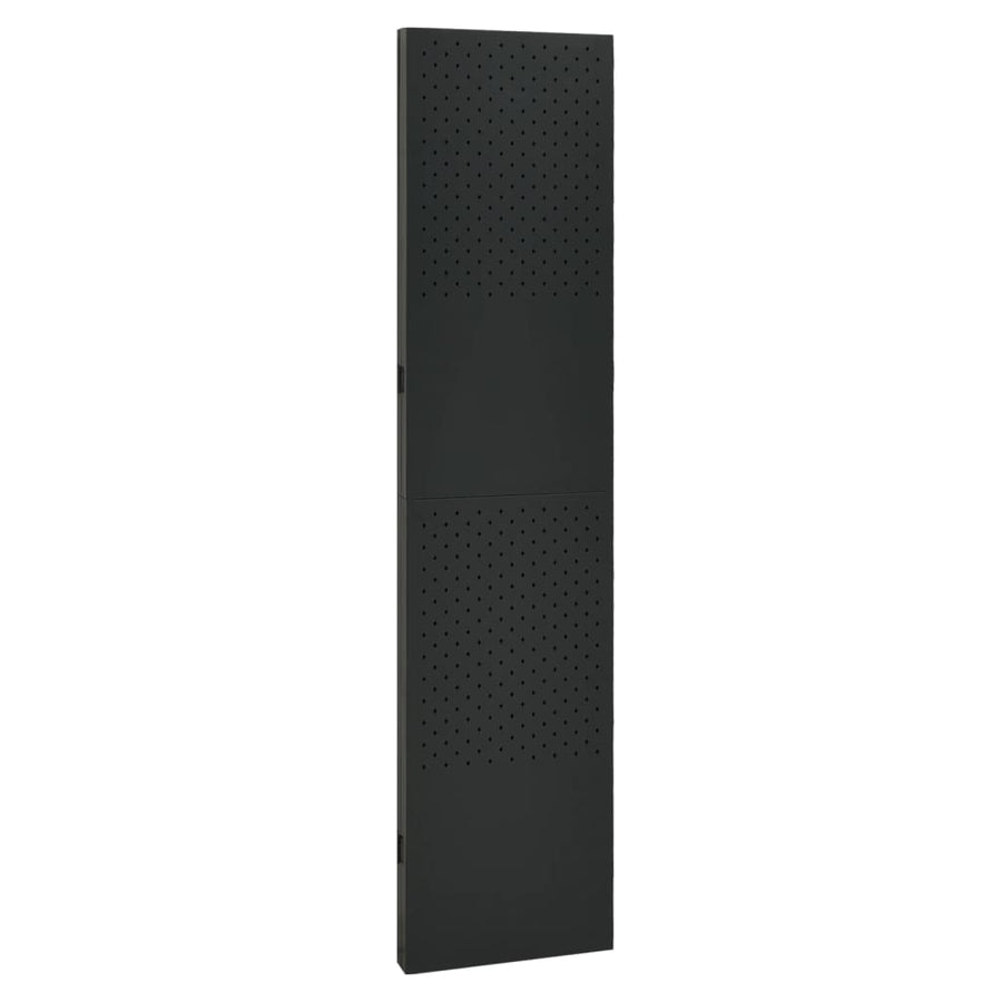 Kamerscherm Met 3 Panelen Staal 1