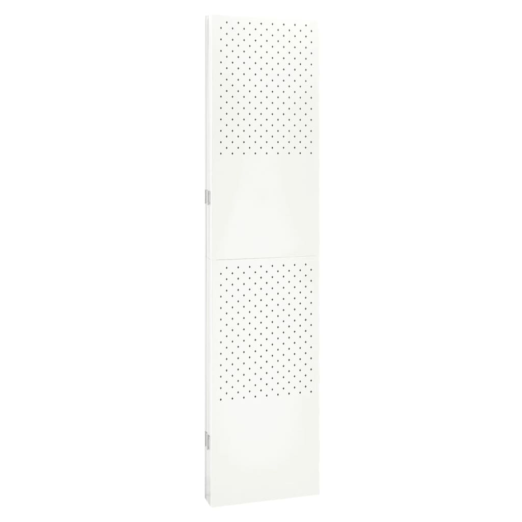 Kamerscherm Met 4 Panelen Staal 1