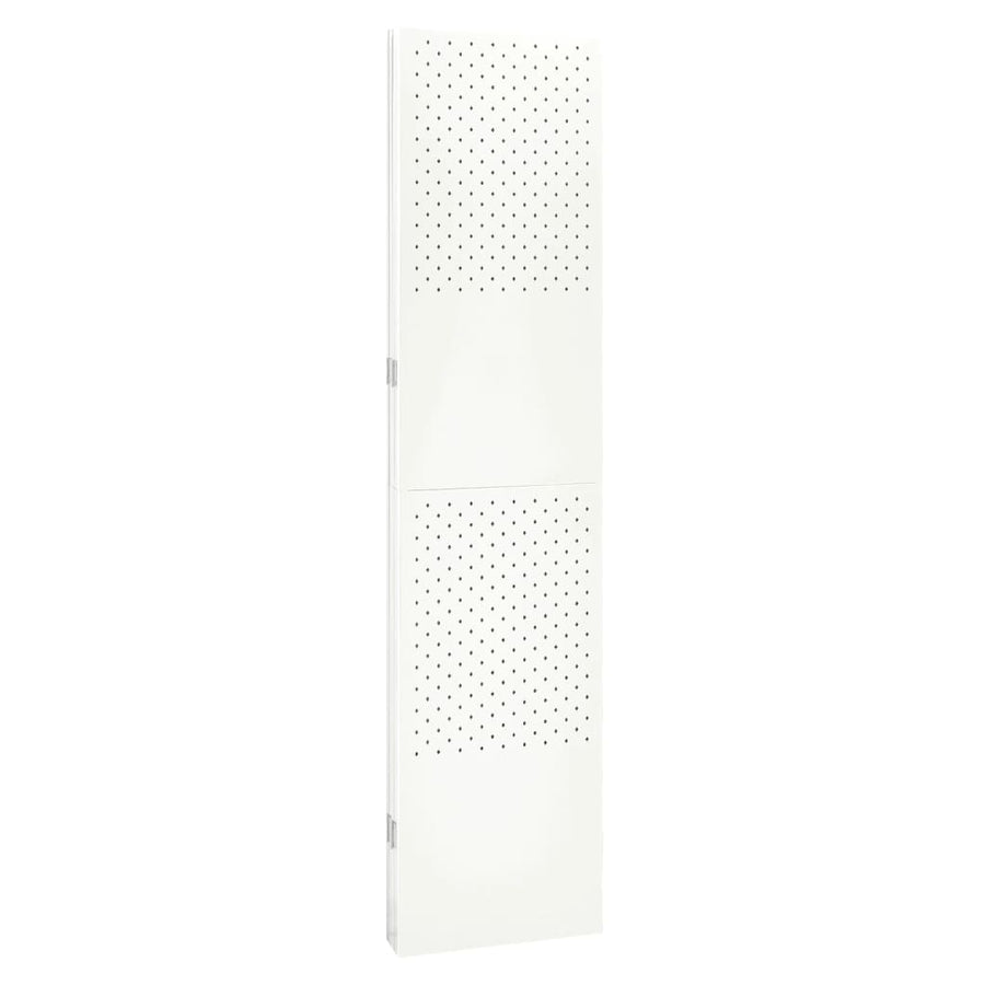 Kamerscherm Met 4 Panelen Staal 1