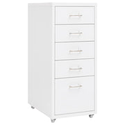 Ladeblok 28x41x69 cm metaal wit