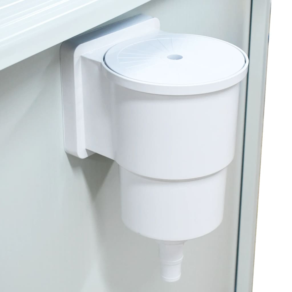 Met Stalen Wand Rond 550X120 Cm Wit Ø 550 x 120 cm Zwembad