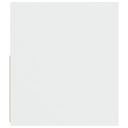 Nachtkastjes 2 St Led 60X35X40 Cm Wit