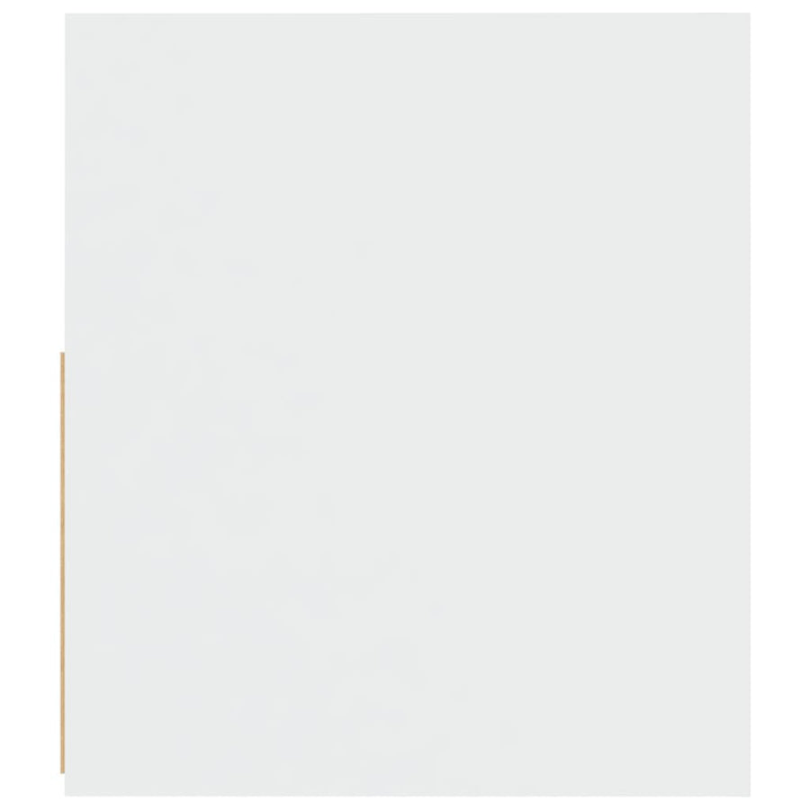 Nachtkastjes 2 St Led 60X35X40 Cm Wit