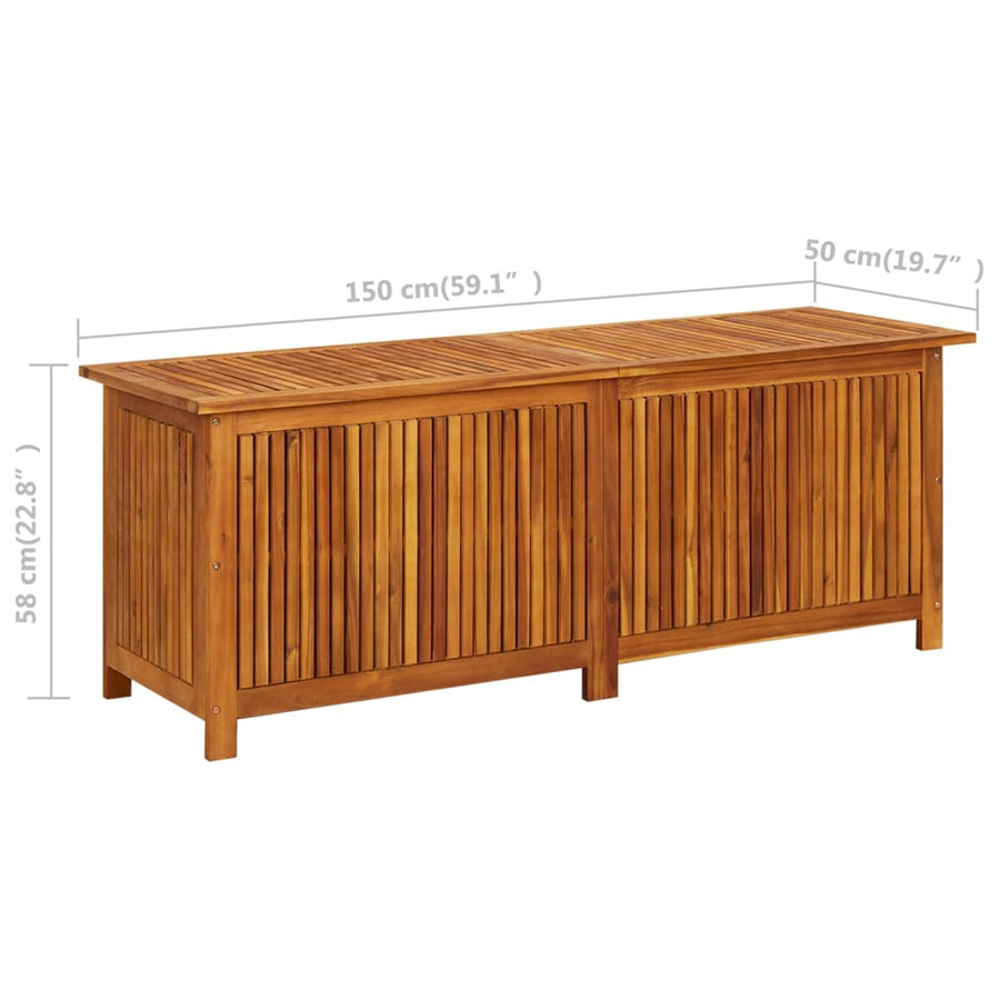 Tuinbox Massief Acaciahout 150 x 50 x 58 cm
