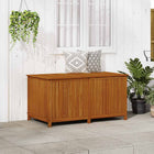 Garden Storage Box Solid Acacia Wood 150 x 80 x 75 cm
