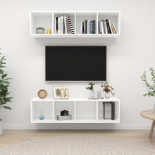 Tv-Wandmeubelen Spaanplaat Wit
