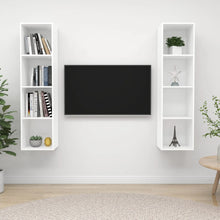 Tv-Wandmeubelen Spaanplaat Wit