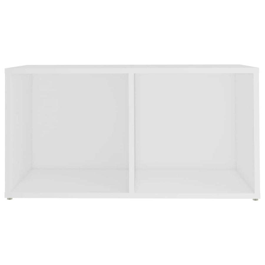 Tv-Meubelen 72X35X36,5 Cm Bewerkt Hout 72 x 35 x 36.5 cm Wit