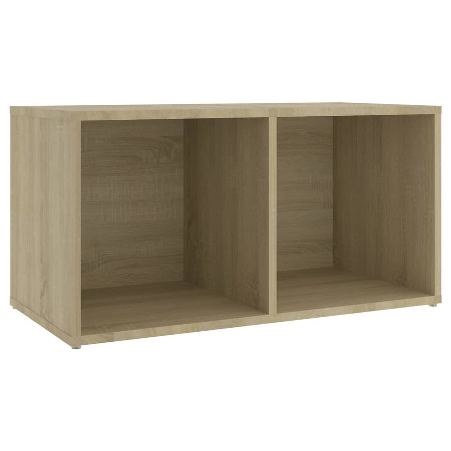 Tv-Meubelen 7X35X36,5 Cm Spaanplaat Kleurig 72 x 35 x 36.5 cm Sonoma eiken