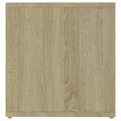 Tv-Meubelen 7X35X36,5 Cm Spaanplaat Kleurig 72 x 35 x 36.5 cm Sonoma eiken