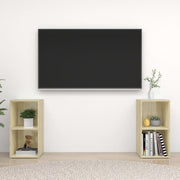 Tv-meubel 72x35x36,5 cm spaanplaat sonoma eiken