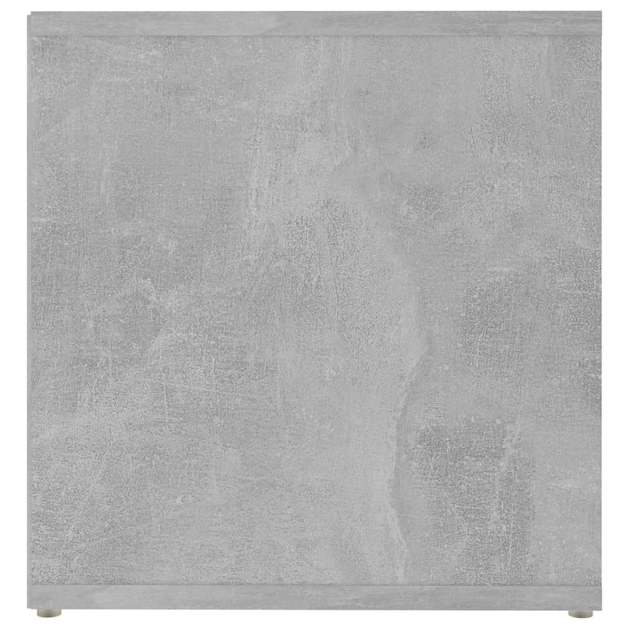 Tv-Meubelen 7X35X36,5 Cm Spaanplaat 72 x 35 x 36.5 cm Betongrijs
