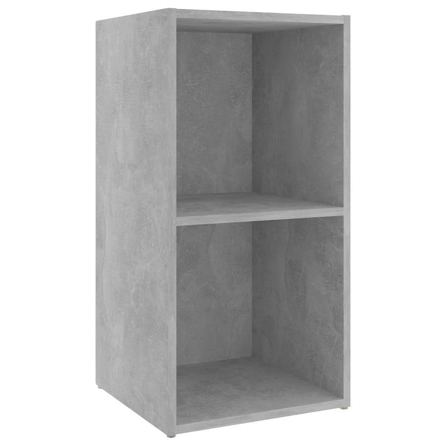 Tv-Meubelen 7X35X36,5 Cm Spaanplaat 72 x 35 x 36.5 cm Betongrijs