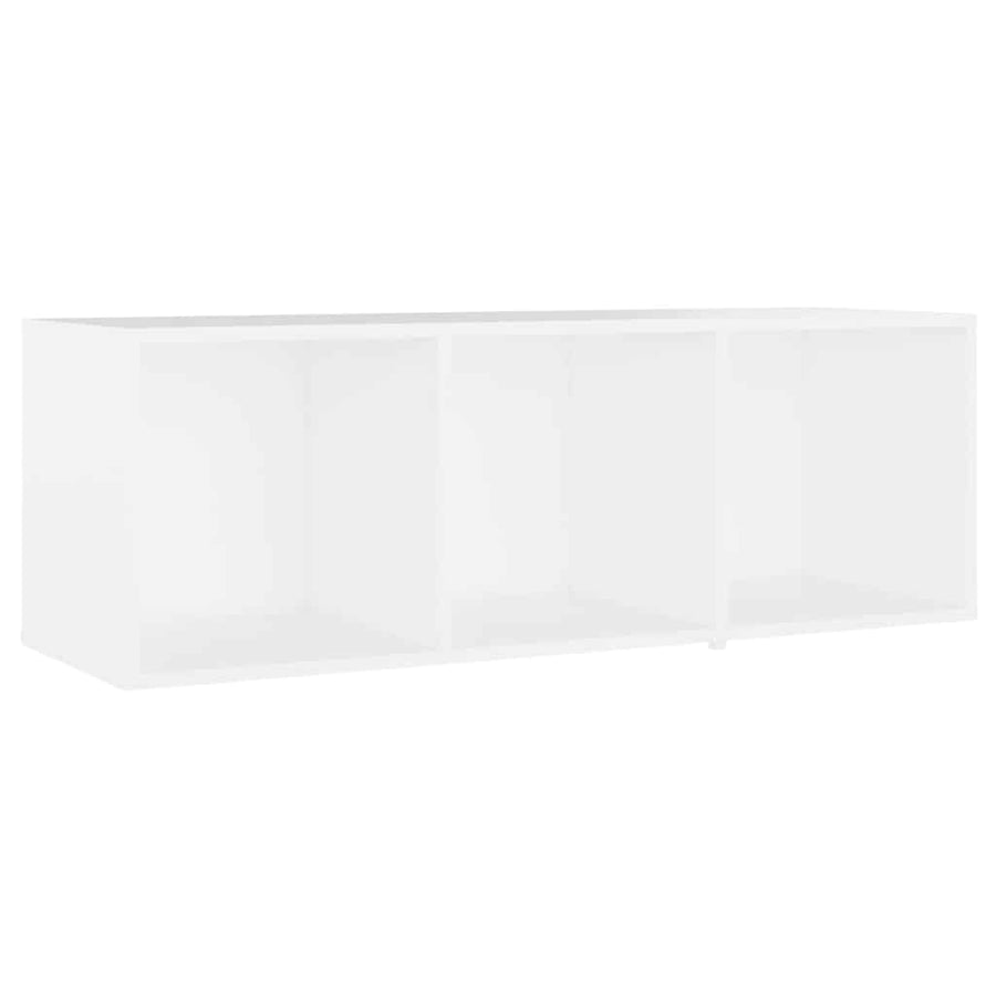 Tv-meubelen 2 st 107x35x37 cm bewerkt houtwit