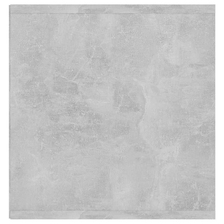 Tv-meubelen 2 st 107x35x37 cm bewerkt houtbetongrijs