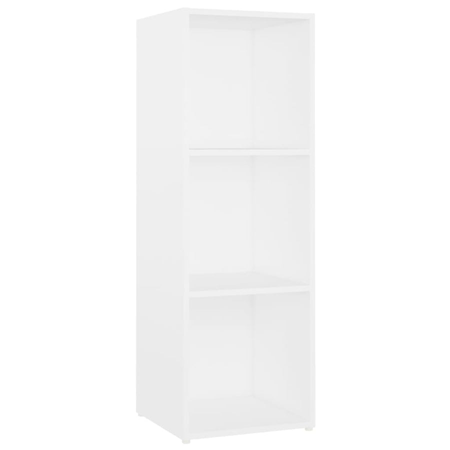 Tv-meubelen 2 st 107x35x37 cm bewerkt hout wit