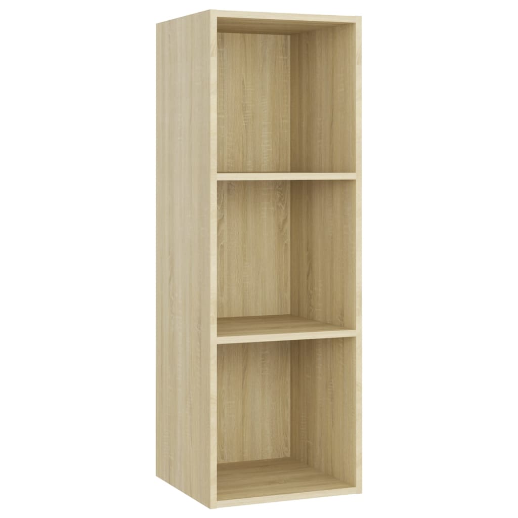 Tv-meubelen 2 st 107x35x37 cm bewerkt hout sonoma eikenkleurig