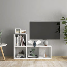 Tv-Meubelen 2 St 72X35X36,5 Cm Bewerkt Hout 72 x 35 x 36.5 cm Wit