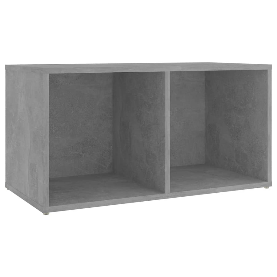 Tv-Meubelen 7X35X36,5 Cm Spaanplaat 72 x 35 x 36.5 cm Betongrijs
