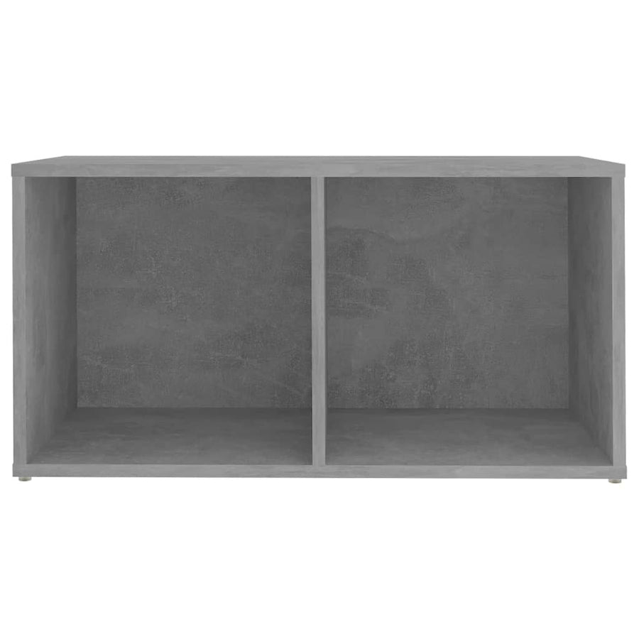 Tv-Meubelen 7X35X36,5 Cm Spaanplaat 72 x 35 x 36.5 cm Betongrijs