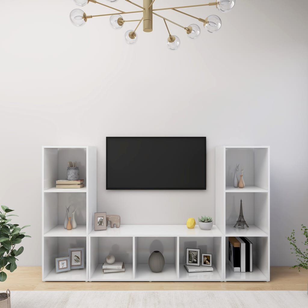 | TV-kast | 3 pcs 37 x 35 x 107,5 cm